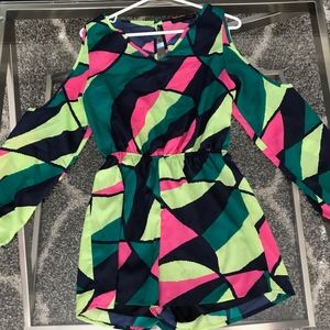 Peaches and Cream off the shoulder romper